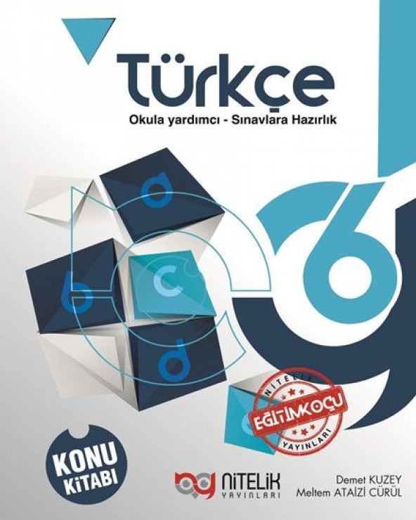 Nitelik Yayınları 6.Sınıf Türkçe Konu Kitabı