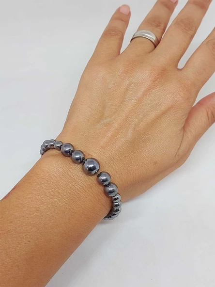 Galaksi Serisi Terahertz Taşı Tasarım Bileklik - Resim 2