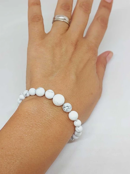 Galaksi Serisi Havlit Taşı Tasarım Bileklik - 2