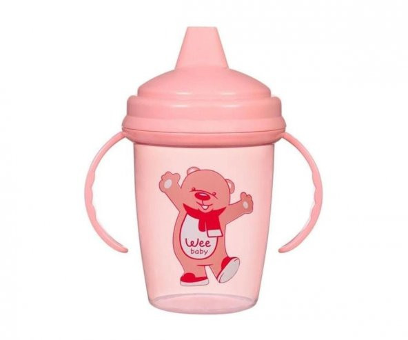 Wee Baby Enjoy Akıtmaz Pp-Alıştırma Bardağı Pembe