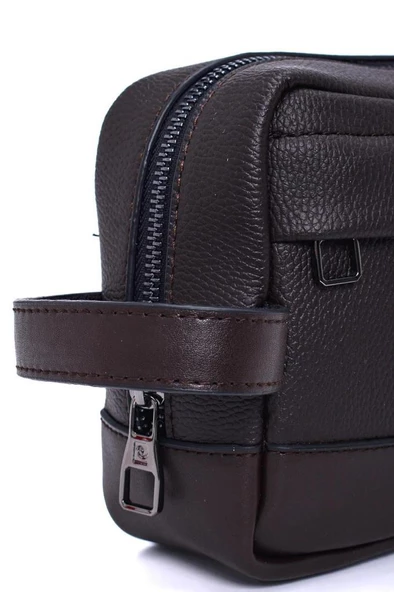 Pierre Cardin Erkek El Portföy Çantası Clutch Kahve 01PC002000-F-S - 4