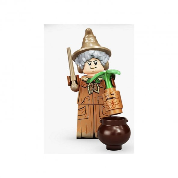 Lego Minifigür - Harry Potter Seri 2 - 71028 - Professor Pomona Sprout