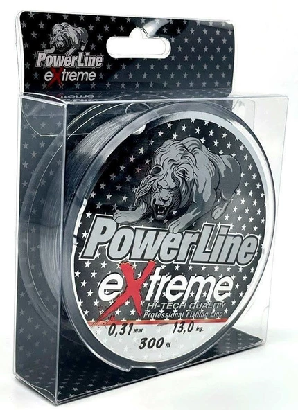 Powerline Extreme 300 m. Makara Misina 0,37 mm 18.8kg Çeker - 1