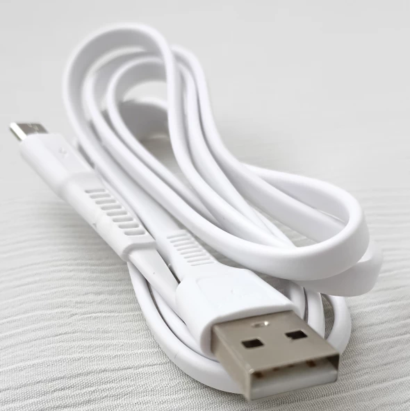 Mikro USB Giriş Akıllı Telefon Şarj Kablosu - Powerway SM03 2000 Amper Kablo - 4