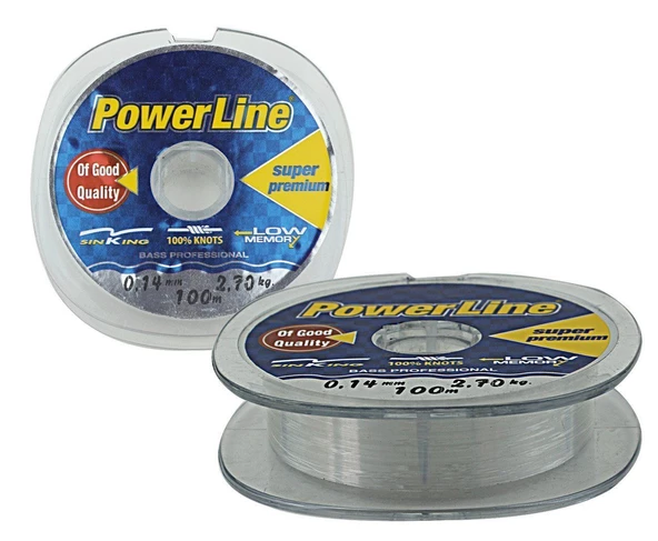 Power line Super Premıum 100 m.Makara Misina 0,12 mm 2.1kg Çeker