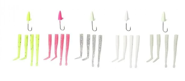 Savage gear LRF Mini Sandeel Kit 25 Adet Suni Yem - Resim 2