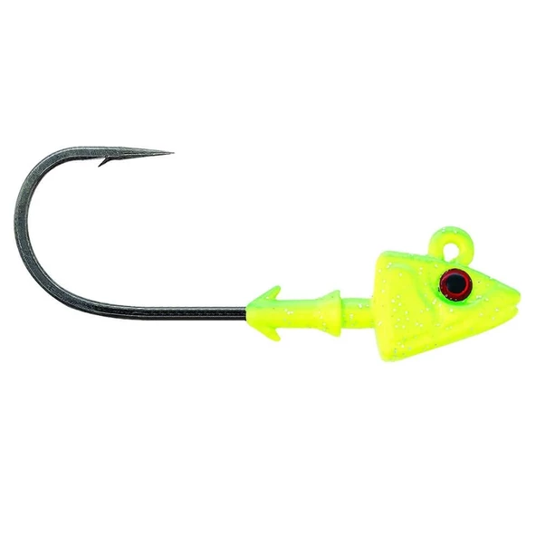 Mustad Sd840 Shad Chartreuse İğne No: 1-0 3.5g Jighead 3 Adet