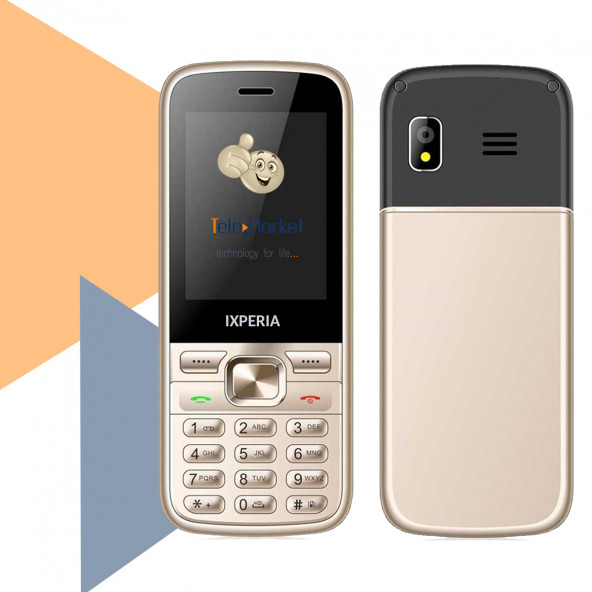 Ixperia X5 Dual Sim Tuşlu Cep Telefonu