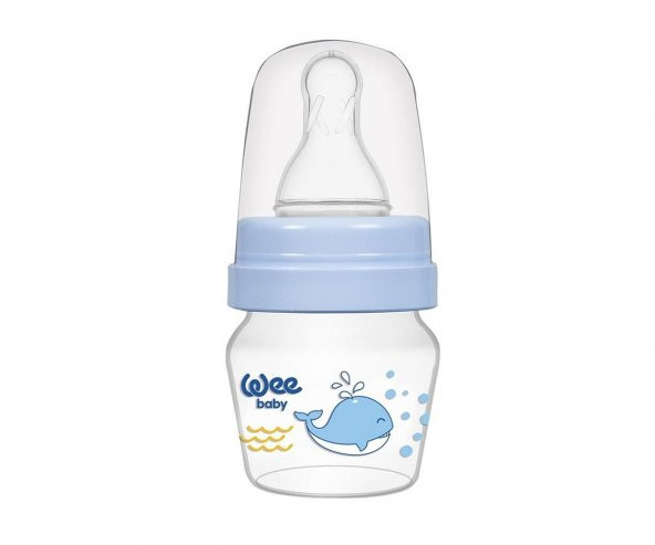 Wee Baby 0-6 Ay Mini Pp Alıştırma Bardağı Seti 30 Ml - Mavi