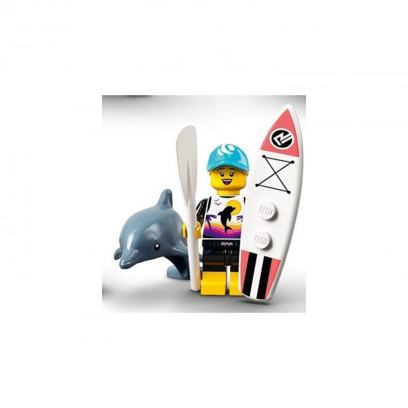 Lego Minifigür - Seri 21 - 71029 - Paddle Surfer ürün görseli 1