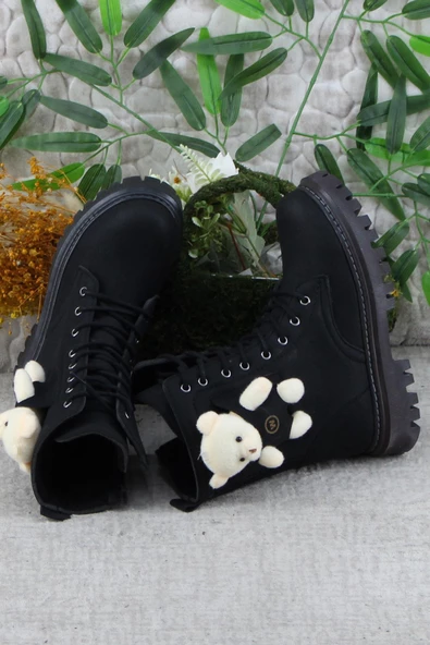 Fort Wnt 2961 Anatomik Sıcak Astar Kaymaz Taban Postal Kız Çocuk Bot - Resim 5