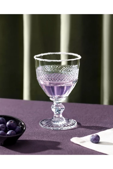 Laurent 4-lü Uzun Boy Şarap Kadehi Seti - Resim 2