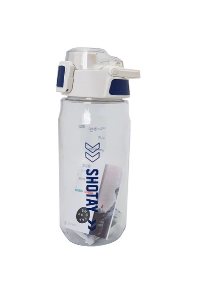Shotay Su Matarası Tritan Beyaz 600Ml - 3