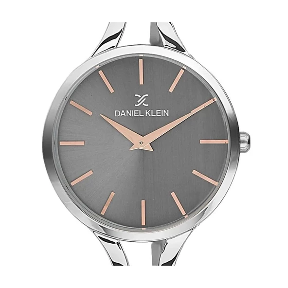 Daniel Klein 8680161553045 Gümüş Gri Çelik Kordonlu Kadın Kol Saati - 2
