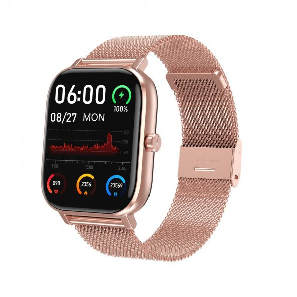 ZCWATCH V0521 Unisex Full Fonksiyonlu + EKG (PPG + HRV) ölçüm - 4