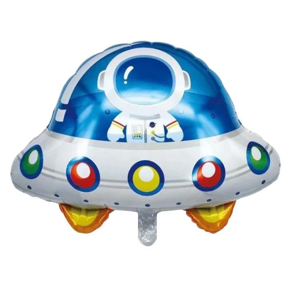 Ufo Uzay Karakterli Folyo Balon