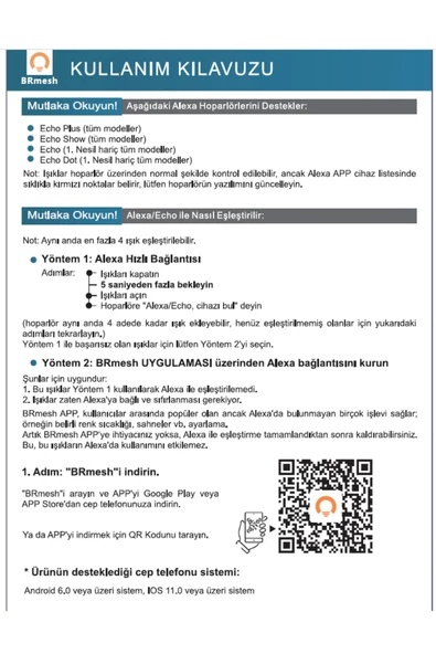 Spot GÖVME LED Lamba, Benzersiz Çok Renkli , Bluetooth, Echo ''Alexa'' Özellikli. 68-85 mm. Takım 4 adet. - 12