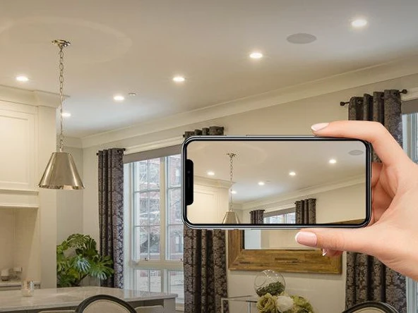Spot GÖVME LED Lamba, Benzersiz Çok Renkli , Bluetooth, Echo ''Alexa'' Özellikli. 95-110 Mm - 7