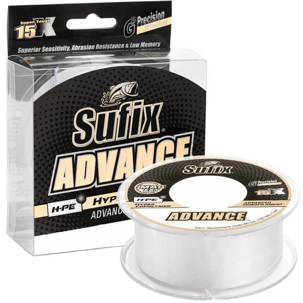 Sufix Advance 0.23mm 150m Monofilament Misina 5kg Çeker - Resim 2