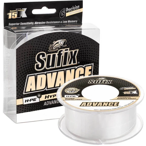 Sufix Advance 0.25mm 150m Monofilament Misina 6.1kg Çeker - Resim 2