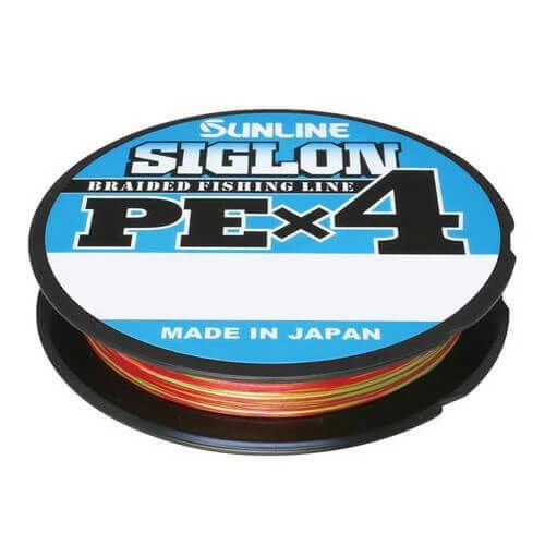 Sunline Siglon PE X4 0.270 mm 200m Multicolor 4 Kat İp Misina 18.5kg Çeker