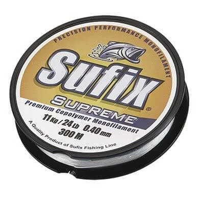 Sufix Supreme 0.45mm 100m Clear Monofilament 13.7kg Çeker