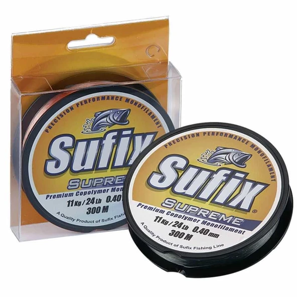 Sufix Supreme 0.80mm 100m Dark Green Monofilament Misina 40.5kg Çeker
