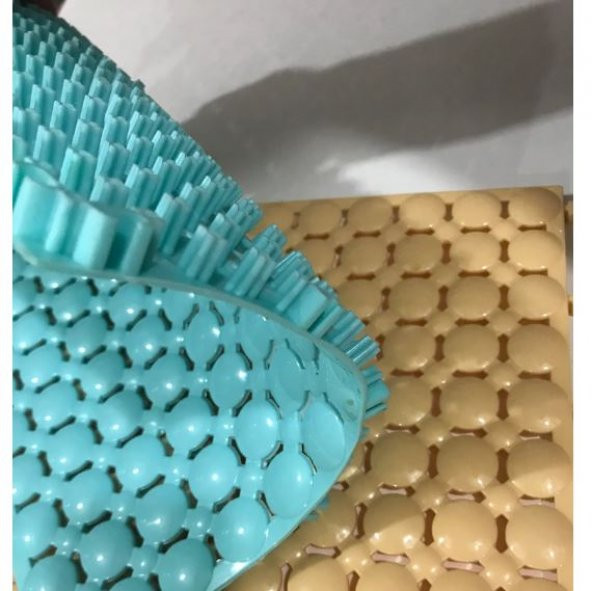 Ortopedik Yer Izgarası Islak Zemin Yer Döşeme Yer Karosu Banyo Yer Izgarası 36 Adet - 4 m2