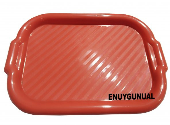 PLASTİK SERVİS TEPSİSİ FASTFOOD TEPSİ SERVİS TEPSİ