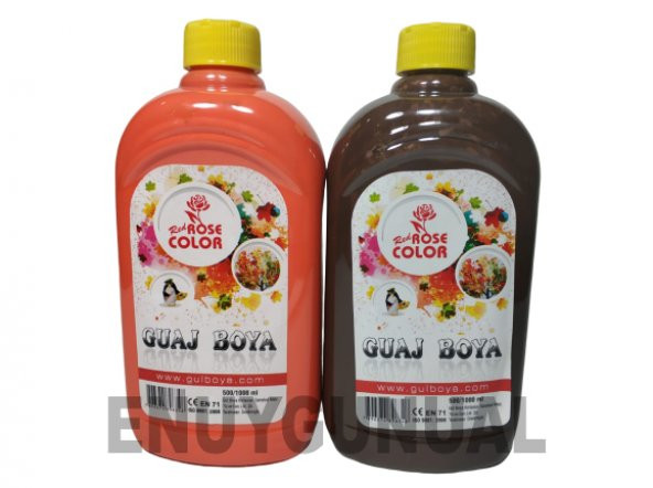 ELİF BOYA 500 ml Guaj Boya, Tempora Boya, - 6