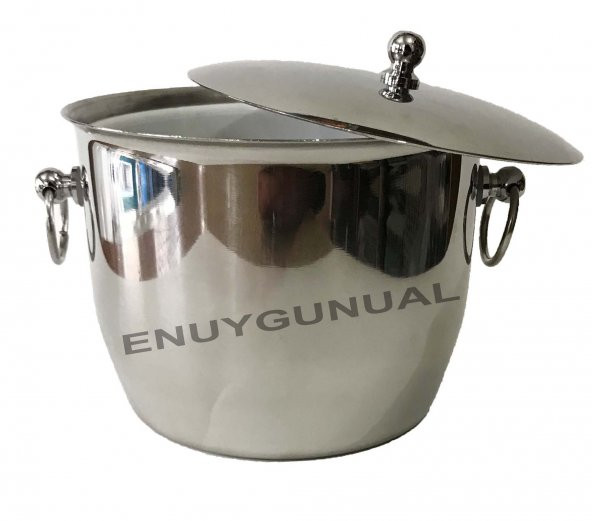 Paslanmaz Çelik Buz Kovası Termoslu 600 ml - 2
