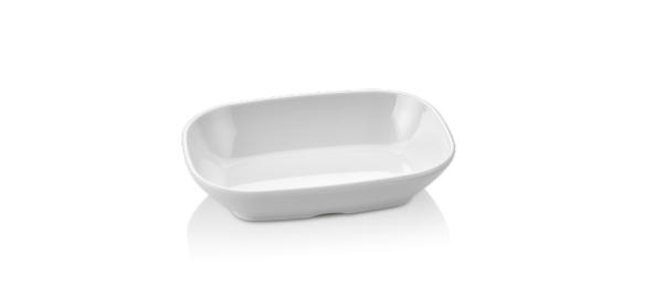 6 ADET MELAMİN KARE ÇEREZLİK KASE 0 NO 11,5x8x2,5 cm