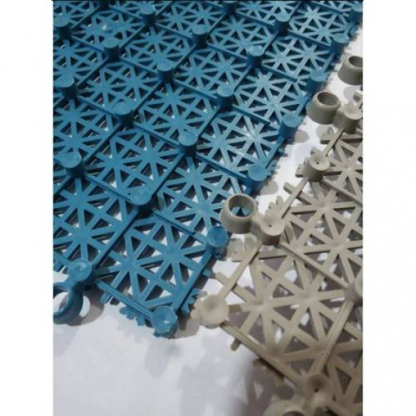 KIRILMAZ PLASTİK YER KAROSU ZEMİN IZGARASI 25 X 25 cm 30 ADET - 2