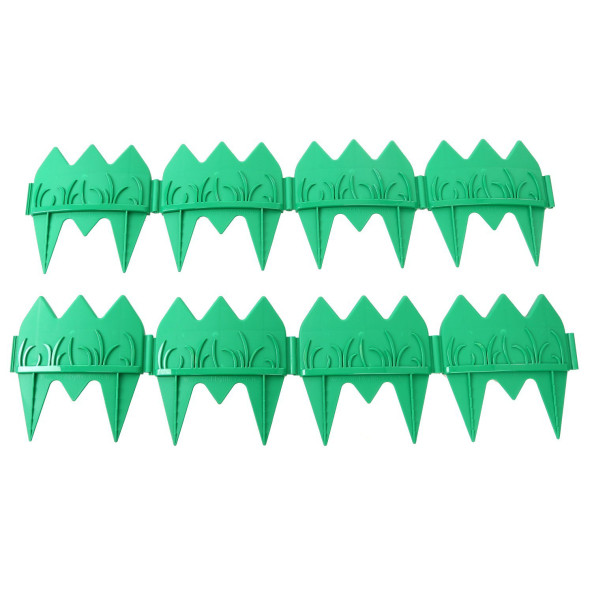 BAHÇE ÇİTİ DEKORATİF RENKLİ 17 CM UZUNLUK X 8 ADET  136 CM - 7