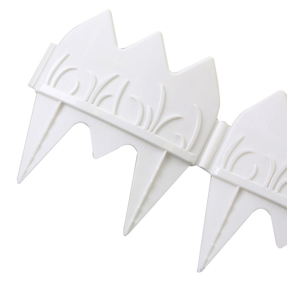 BAHÇE ÇİTİ DEKORATİF RENKLİ 17 CM UZUNLUK X 8 ADET  136 CM - 9