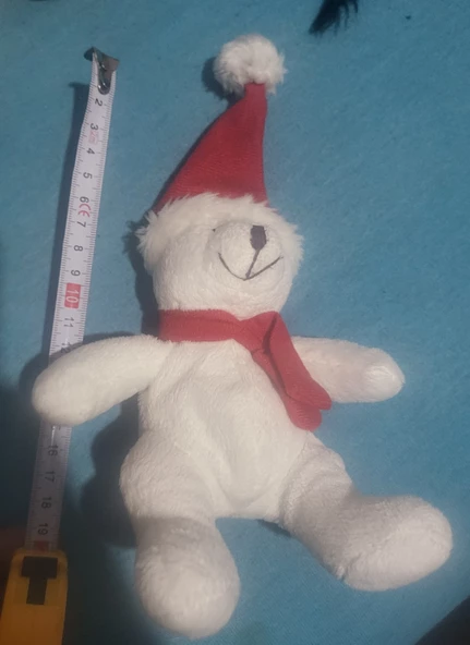 Peluş ayı yeni yıl 20 cm