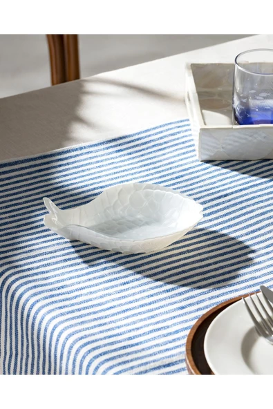 Poisson Tabak - Küçük Boy - Beyaz - Resim 2