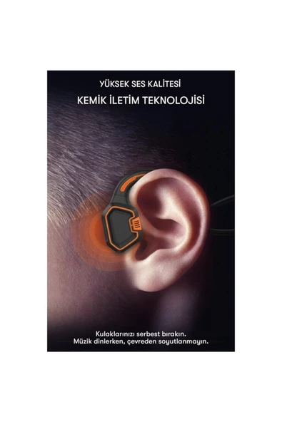As9 Suya Dayanıklı Bluetooth Kulaklık - 4