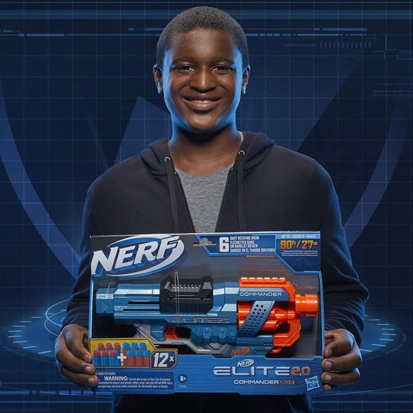 Hasbro Nerf Elite 2.0 Commander Rd 6 E9485 - 5