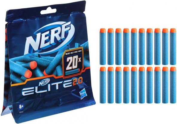 Hasbro Nerf Elite 20 li Yedek Dart Paket F0040 - 2