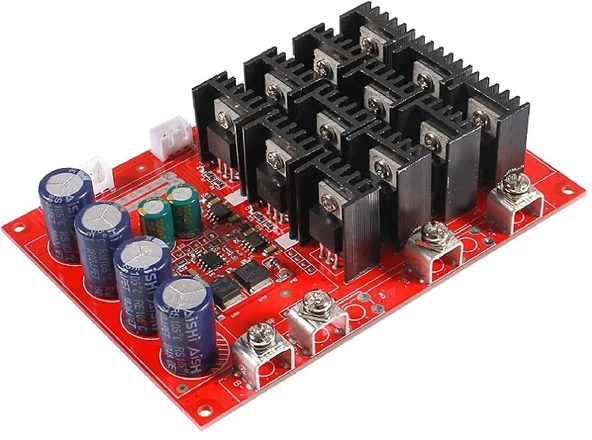 60A Motor Sürücü Hız Devresi 10V - 50V 3000W PWM 12V 24V 48V - Resim 3