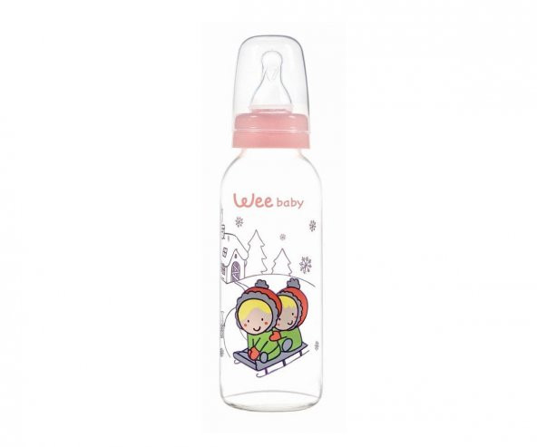 Wee Baby 876 Cam Biberon 250 ml - Pembe