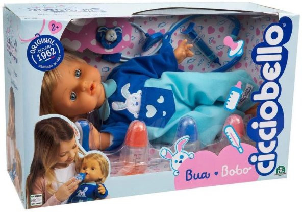 Giochi Preziosi Cicciobello Çok Hastayım Oyuncak Bebek  Cicciobello BUA Doktor Puppe aksesuarı ile GPZ05639 - 2