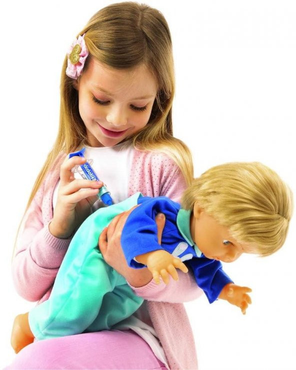 Giochi Preziosi Cicciobello Çok Hastayım Oyuncak Bebek  Cicciobello BUA Doktor Puppe aksesuarı ile GPZ05639 - 8
