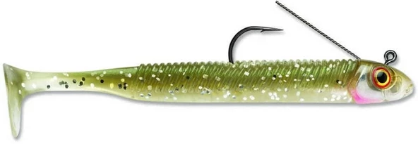 Storm 360GT Weedless Jıg Minnow H 14 cm 34g Sililkon Yem 3+1 Set ürün görseli