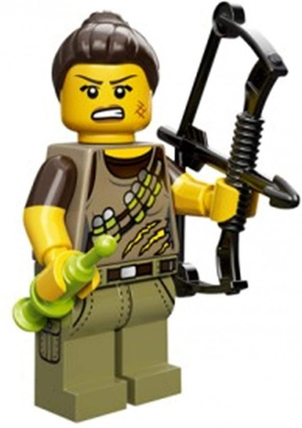 Lego Minifigür - Seri 12 - 71007 - Dino Tracker - 1