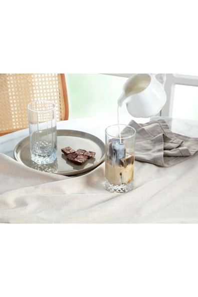 Pamella 4'lü Su Bardağı Seti - 290 ml - Resim 3