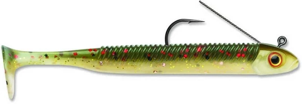 Storm 360GT Weedless Jıg Minnow HDI 14 cm 34g Sililkon Yem 3+1 Set