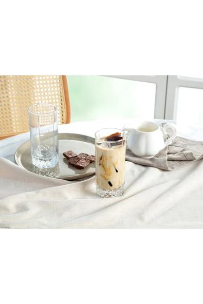 Pamella 4'lü Su Bardağı Seti - 290 ml - Resim 2