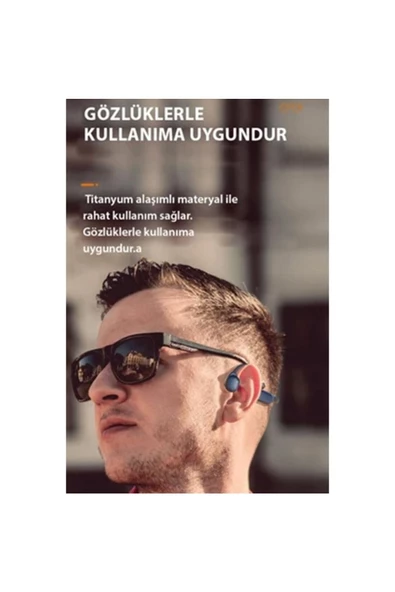 As10 Plus 35 Gr Ağırlık Suya Dayanıklı Sporcu Bluetooth Kulaklık - 8